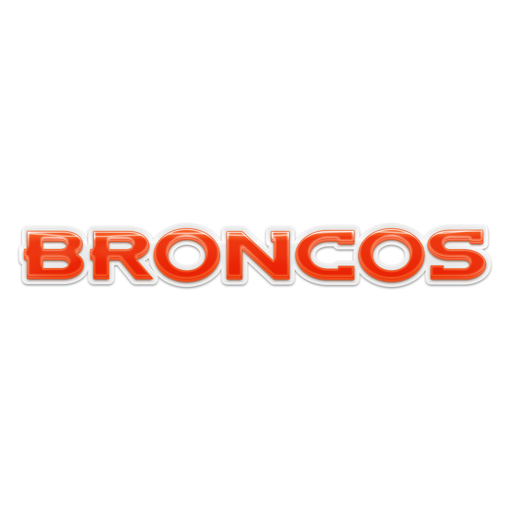 Denver Broncos Crystal Logo iron on paper